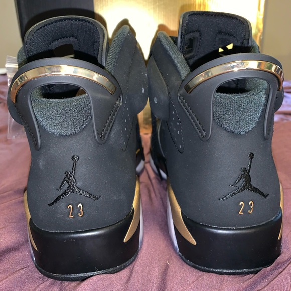 Air Jordan 6 Retro DMP Black and Gold NEW WITH TAG main image 6